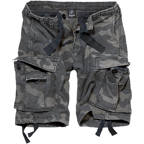 Brandit Men's Shorts Vintage Cargo - Dark/Camouflage Slike