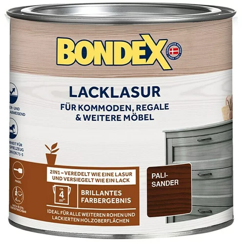 BONDEX Lak lazura (375 ml, palisander, svilnati sijaj)