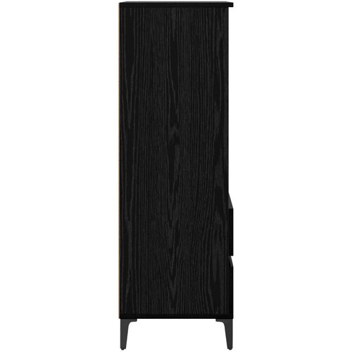  Highboard Crni hrast 40 x 36 x 110 cm Konstruirano drvo Slike