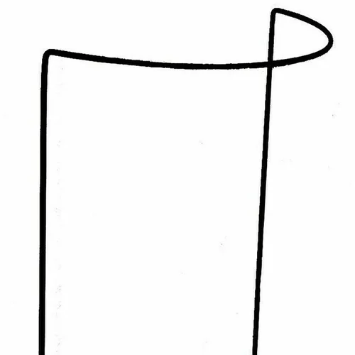 BELLISSA Potporanj za grmlje i žbunje (130 x 40 cm, Okruglo)