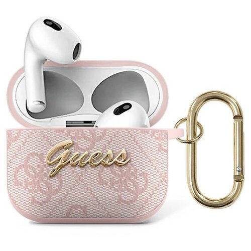 Guess OVITEK ZA AIRPODS 3 ROZA 4G SPISA KOVIN, (21834872) Cene