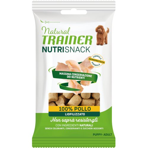  Ekonom. pak. Natural Trainer Nutri Snack Puppy & Adult, liofilizirani zalogajčići 20 x 20 g - Piletina Cijene