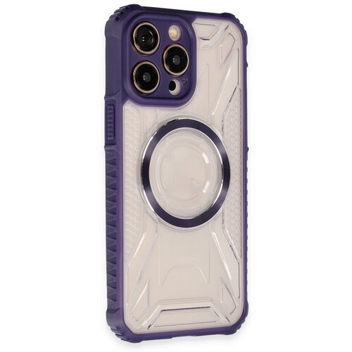  futrola prag magsafe za iphone 14 pro (6.1) ljubicasta Slike