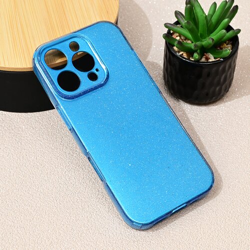 Teracell Torbica Sparkle Dust za iPhone 16 Pro 6.3 plava Slike