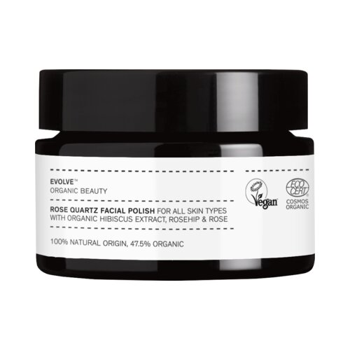 Evolve Organic Beauty piling za obraz z roževcem - 30 ml Cene