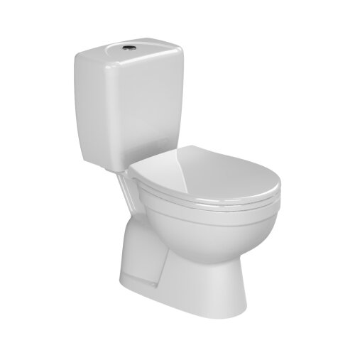Turkuaz Seramik Monoblok LILA SIMPLON sa SS slim daskom,Beli Slike