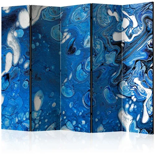  Paravan u 5 dijelova - Blue Stream II [Room Dividers] 225x172