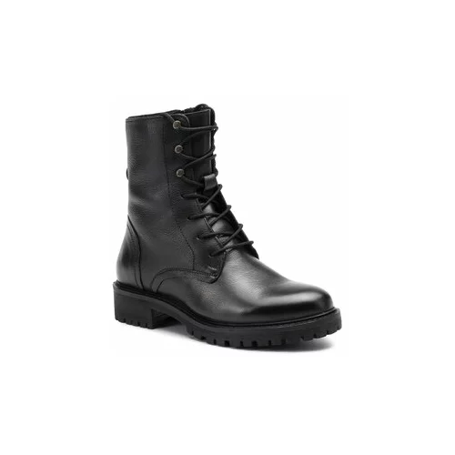 Geox Pohodni čevlji D Hoara E D94FTE 00085 C9999 Črna