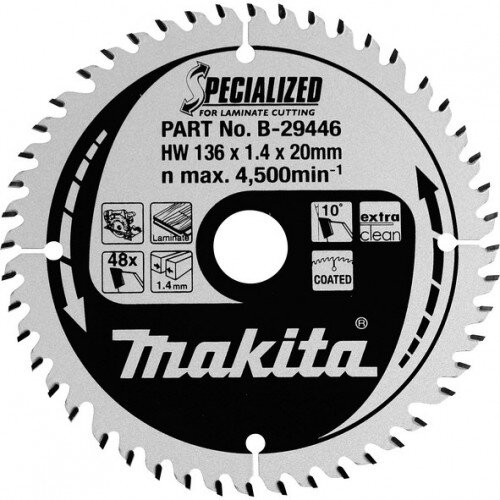 Makita SPECIALIZED Saegeblatt 136x20x48Z Cijene