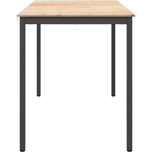  Stol za bar Prirodna 110 x 55 x 105 cm Čvrsto borovo drvo Slike