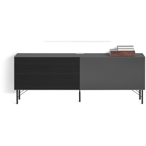 Hammel Antracitno siva TV-komoda Edge by Slike
