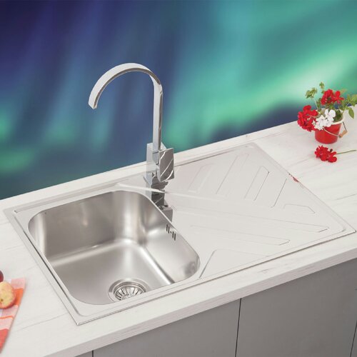 Metalac inox usadna sudopera Aurora 1D &amp;Oslash;90 Slike