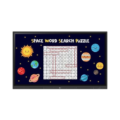 LG CreateBoard interactive whiteboard 165.1 cm (65) 3840 x 2160 pixels Touchscreen Black USB /RF Wireless Cijene
