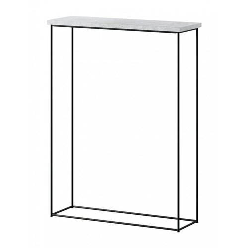 ADRK Konzolni stoli Sili s ianim postoljem - CRNA-BETON Slike
