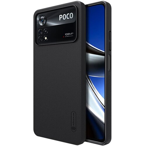 Nillkin Super Frosted Shield ovitek za Xiaomi Poco X4 Pro 5G - črna Cene