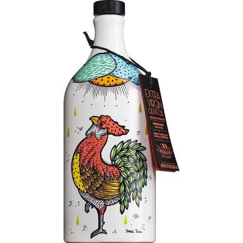 Ekstra devi&amp;scaron;ko oljčno olje v vrču z motivom petelina - 500 ml Slike
