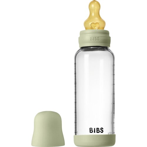 Bibs steklenička steklena lateks 240 ml, srednji pretok Sage Cene
