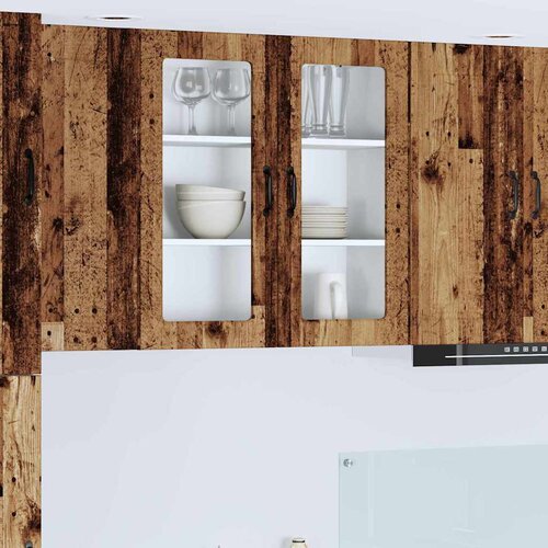 vidaXL Stenska kuhinjska omarica s polico Star les 80 x 31 x 80 cm Cene