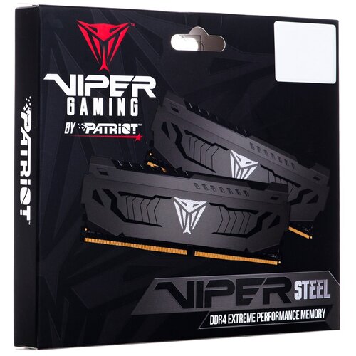 Patriot Memory Viper Steel Kit 16GB (2x8GB) DDR4-3600 DIMM PC4-28800 CL17, 1.35V, (671500) Cene