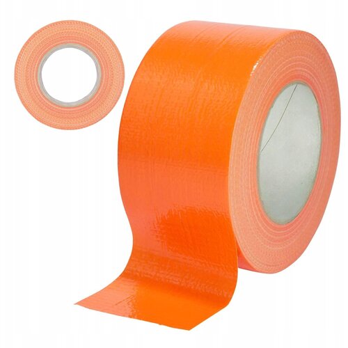 Rosfix 45 Mm Trak Za Ometanje &amp;ndash; Vodoodporen, Ojačana Tkanina | 50 Yard (45,7 m), Oranžen, Kaučukasto Lepilo, (5000357416) Slike