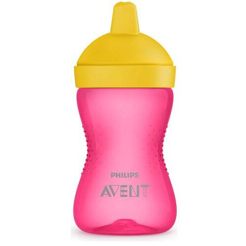 Avent SOLJA SA TVRDIM KLJUNOM 300ML - ROZA 5590 Cene