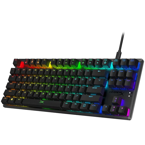  HyperX Alloy Origins Core Mechanical Gaming Keyboard, HX Aqua-US HX-KB7AQX-US 4P5P1AA