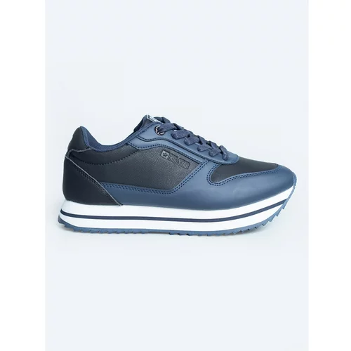 Big Star Woman's Sports Shoes 208105 Blue SkÃra ekologiczna-403