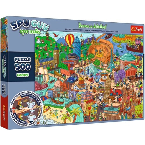 Puzzle Spy Guy - 500 elemenata. Europa Trefl 37481 Slike