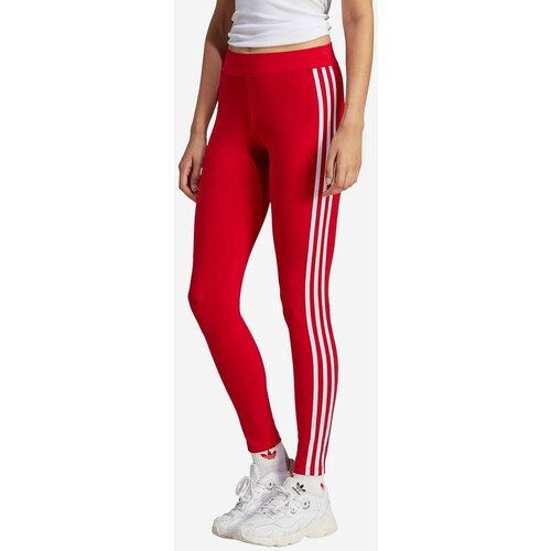 Adidas Tajice za žene, boja: crvena, s aplikacijom, IB7382-red Cijene