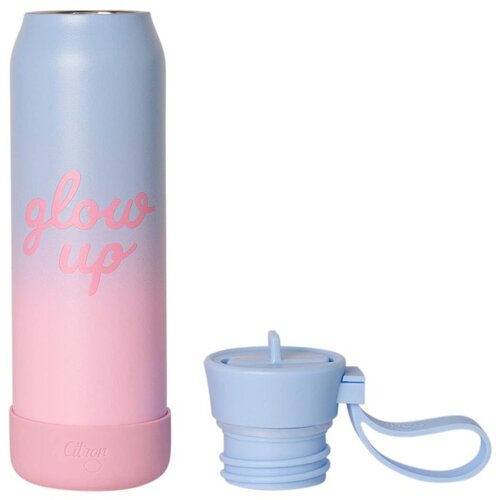 Citron Boca za vodu 350 ml Glow up Blue Pink WB_350_Blue_Pink_Glowup Slike