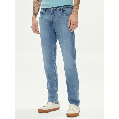 Lee Jeans hlače Rider 112352845 Modra Slim Fit