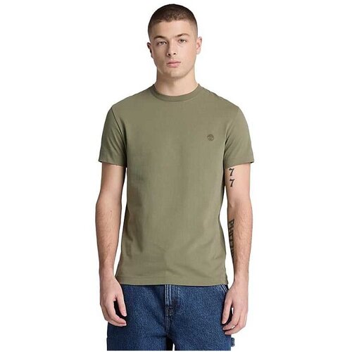 Timberland maslinasta mu&amp;scaron;ka majica Slike