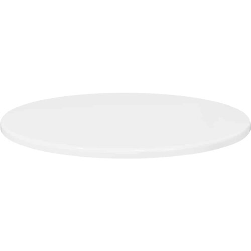  Gornji dio stola Visoko sjajno bijela &amp;Oslash; 50 x 1,5 cm Slike