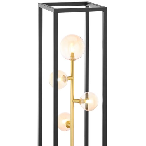 Jupiter 1911 - podna lampa neptun 4xG9/14W/230V zlatna/crna/zadimljeno bež Slike