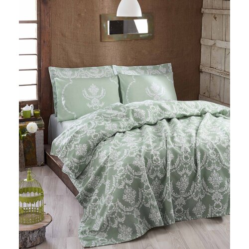 Hanah home single Prekrivač Pure, 160x235cm, Svetlozelena Slike
