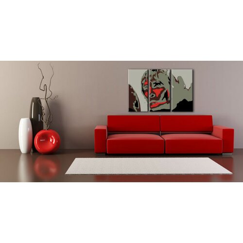  Ročno izdelana slika POP Art Ian Brown 3-delna (POP ART slike) Slike