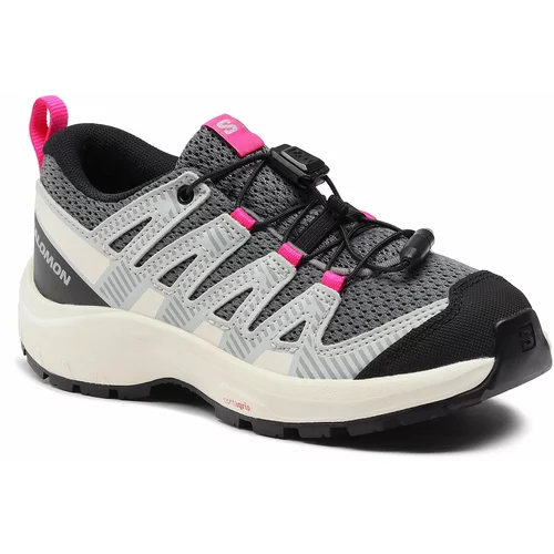 Salomon Trekking čevlji Xa Pro V8 L47289100 Quiet Shade/Pearl Blue/Pink Glo