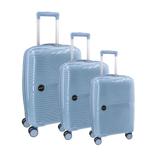 Empire ibiza kofer set 3 komada pp svetlo plava ( 110150 ) Slike