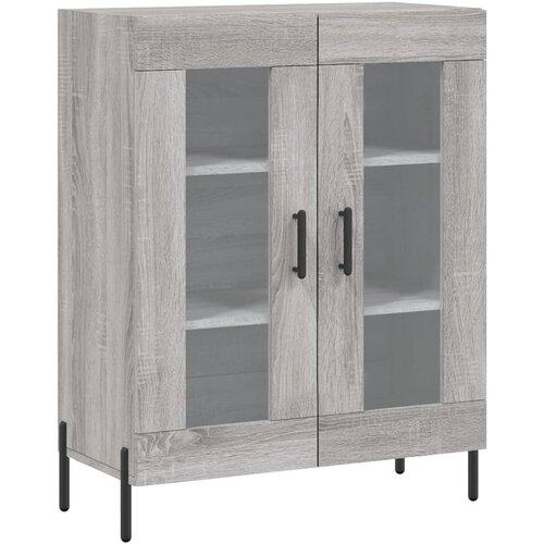 Maison Chic Komoda - Predalnik siva sonoma 69,5x34x90 cm inženirski les, (21717819) Slike