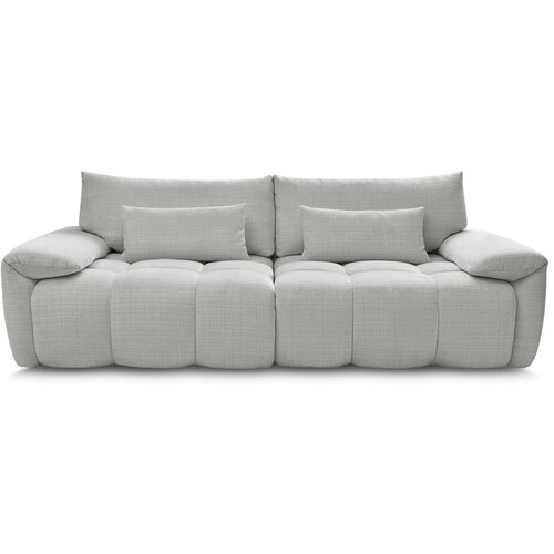 Bobochic Paris Svijetlo siva sofa od šenila 264 cm Ivane – Cene