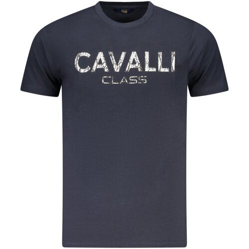 Cavalli Class SHORT SLEEVE T-SHIRT MEN BLUE Slike