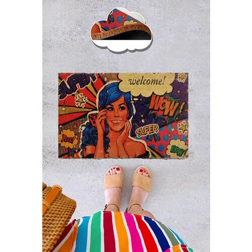 Coco fancy multicolor doormat Slike