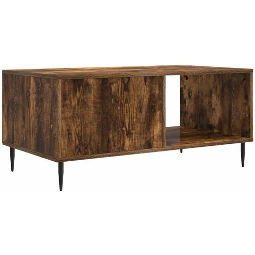  Kava Stol Dimljeni hrast 90 x 50 x 40 cm Konstruirano drvo Slike