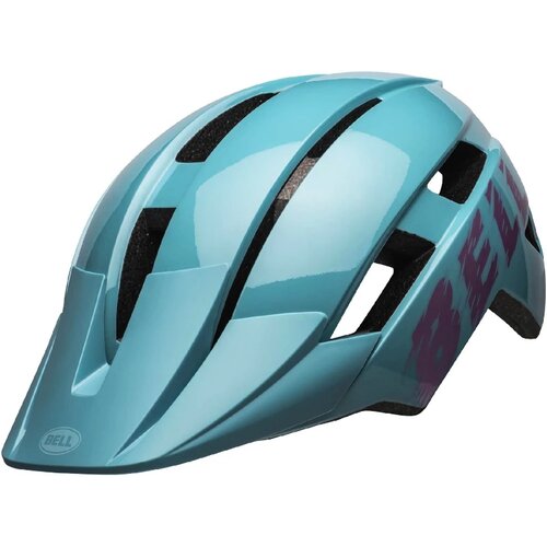 BELL Sidetrack II Youth Light Blue-pink Children's Bicycle Helmet Cene