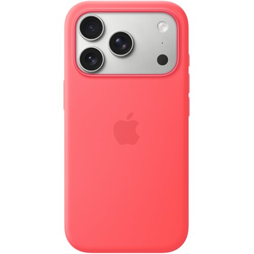  iphone 17 pro silicone case with magsafe – bright guava Cene