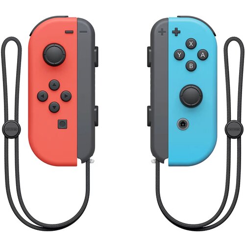 Nintendo Joy-Con 2-Piece Set neon red /neon blue Slike
