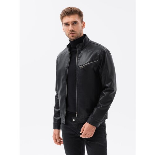 Ombre Men&amp;#039;s leather jacket Slike