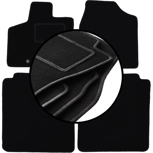 Wielganizator Komplet velurnih preprog za: Chrysler Grand Voyager V enoprostorec (2008-2016), (22129040) Cene