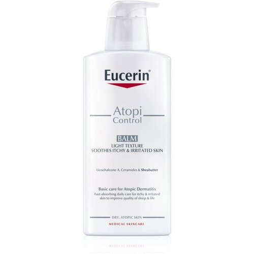 Eucerin AtopiControl lahka vlažilna emulzija za srbečo in razdraženo kožo 400 ml Slike