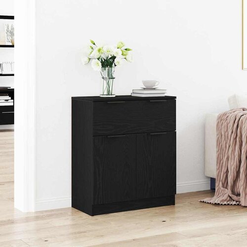  Kreveta Crni hrast 60 x 30 x 70 cm Konstruirano drvo Cene